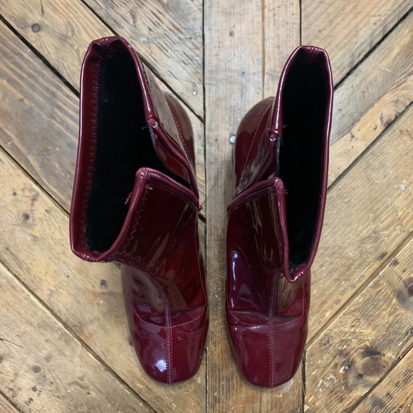Zara Red Boots - Picture 2 of 3